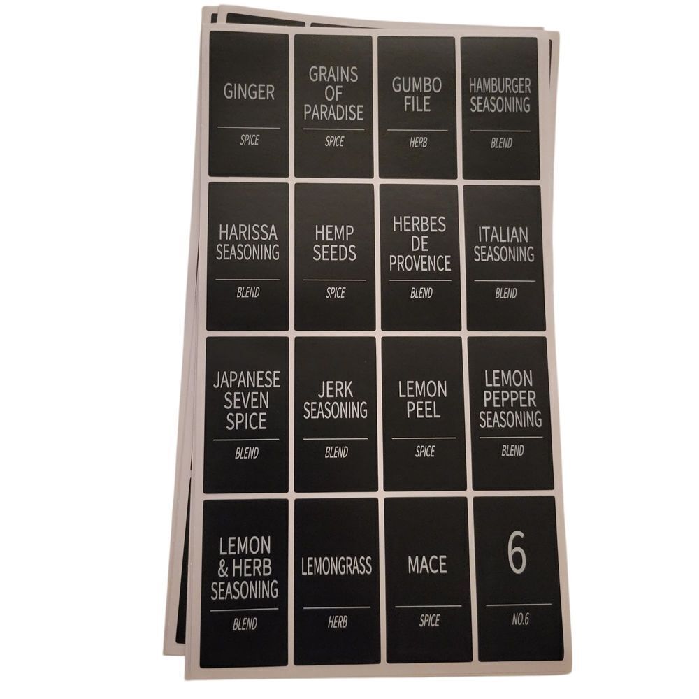 Spice and Baking Label Set - Picture 6 of 12